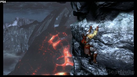 تصاویر مقایسه ای God of War 3 در PS3 و PS4 1