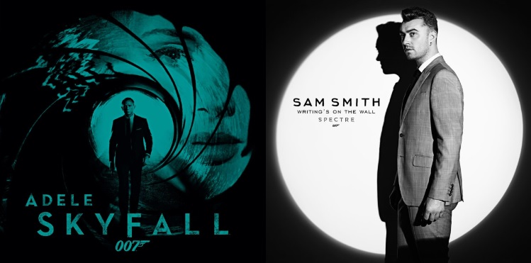 007 Spectre - music - Adele (Skyfall) Vs. sam smith (writings on the wall)