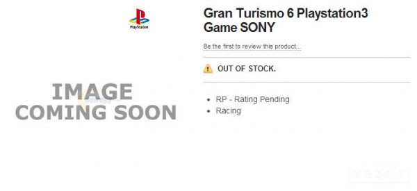 Gran Turismo 6, شرکت سونی (Sony)