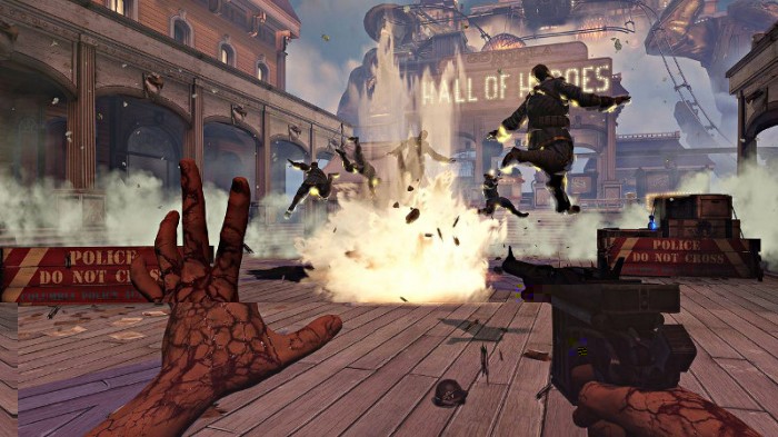 irrational games, بازی بایوشاک اینفینیت (BioShock Infinite), کنسول Xbox 360