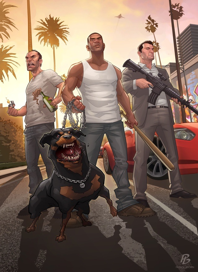GTA V, شرکت راک استار گیمر (Rockstar Games)