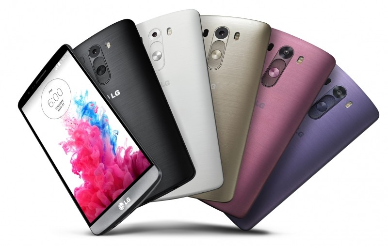 LG G3 با بدنه متالیک و صفحه نمایش WQHD رونمایی شد