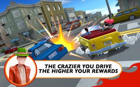crazy taxi rush