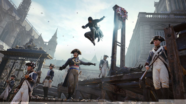 یوبی‌سافت: ۳۰ فریم تجربه سینمایی‌تری را در Assassin’s Creed: Unity القا خواهد کرد