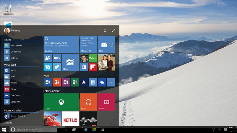 پی سی گیمینگ (PC Gaming), سیستم عامل Windows 10, شرکت مایکروسافت (Microsoft), کنسول Xbox One