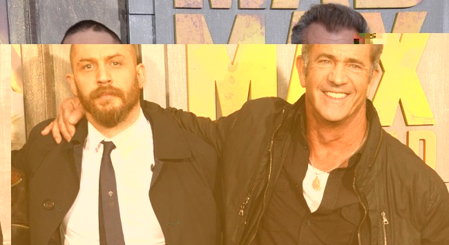 دیوانه‌ی قدیمی سینما (گیبسون) و دیوانه‌ی جدید سینما (هاردی) در فرش قرمز جشنواره‌ی کن