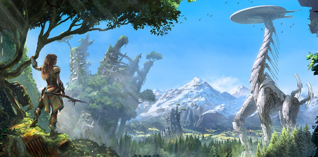 Horizon Zero Dawn, شرکت سونی (Sony)