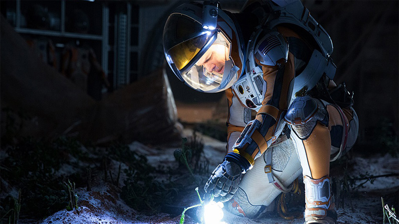 دنیای سینما: نقد و بررسی فیلم The Martian