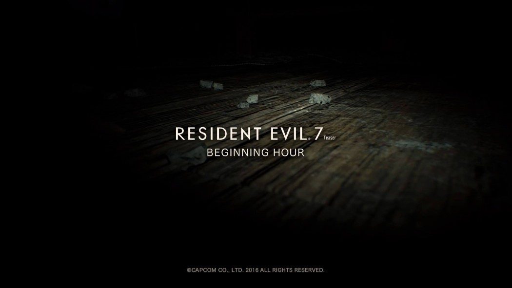 Demo, Resident Evil, resident evil 7, شرکت کپکام (Capcom)
