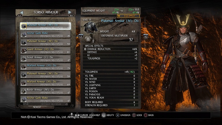 Koei Tecmo, Nioh, شرکت Team Ninja