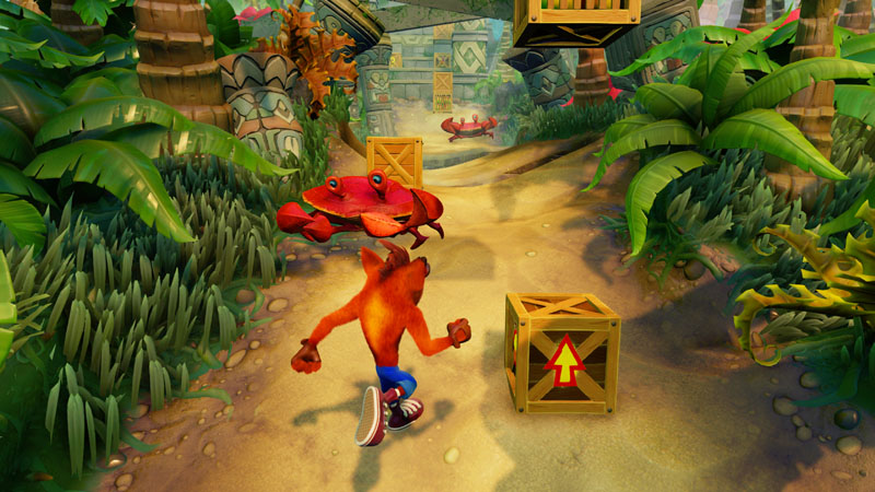 PlayStation Pro, بازی کرش بندیکوت (Crash Bandicoot)