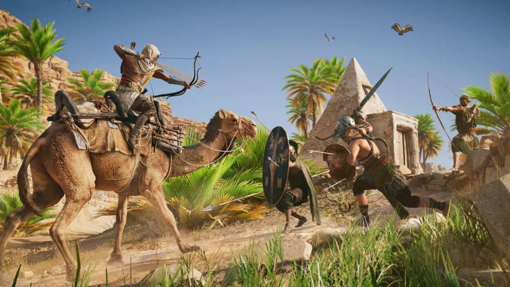PlayStation Pro, بازی Assassin's Creed: Origins, شرکت یوبی سافت (Ubisoft), کنسول Xbox One, کنسول Xbox One X