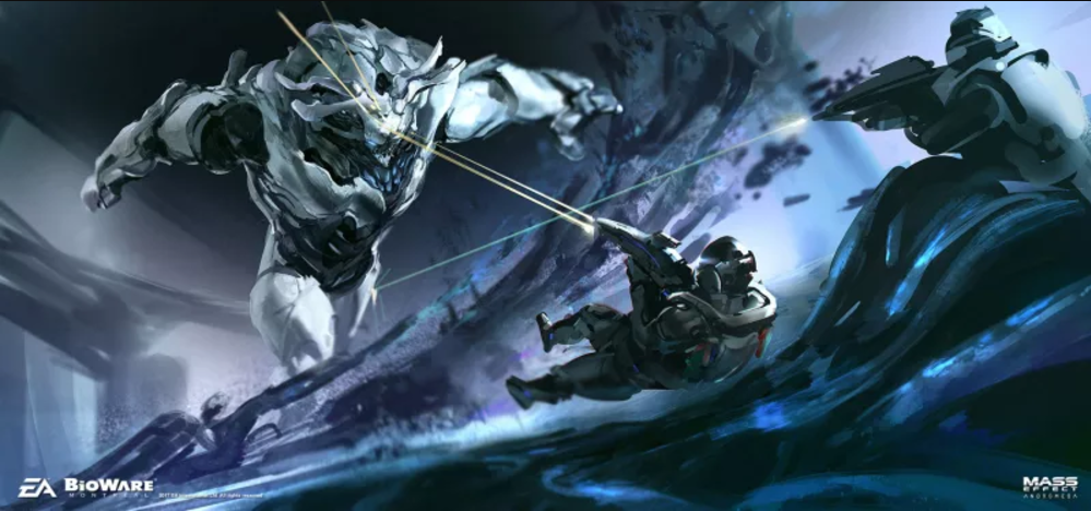 Andromeda, DICE, Dragon Age: Inquisition, Frostbite, mass effect, Mass Effect 3, Mass Effect: Andromeda, No Man's Sky, پی سی گیمینگ (PC Gaming), شرکت بایوور (Bioware)