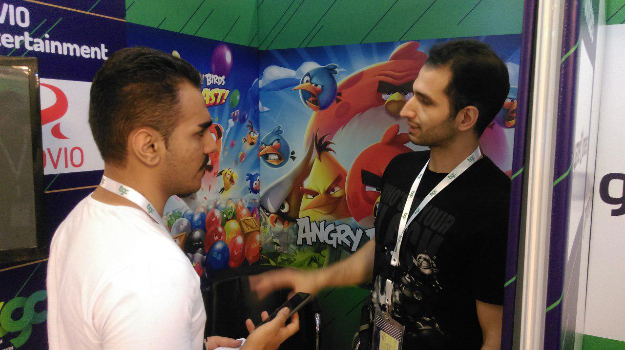 angry birds, Rovio, Tehran Game Convention, رویداد Tehran Game Convention, رویداد TGC, گوشی موبایل - Mobile Phones (Smart Phones)