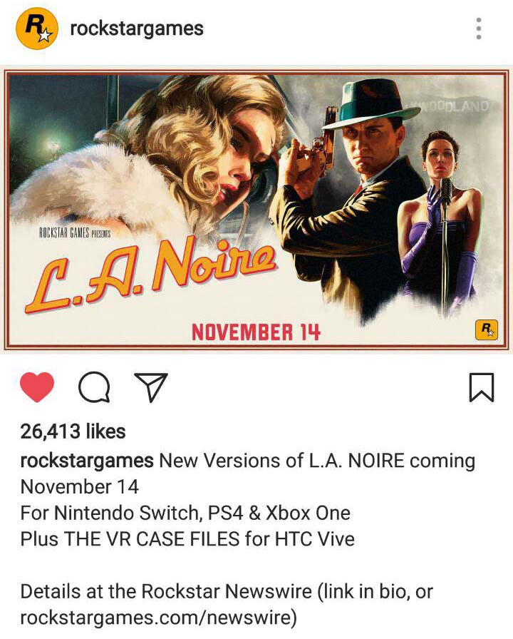 L.A Noire, PlayStation Pro, بازی GTA