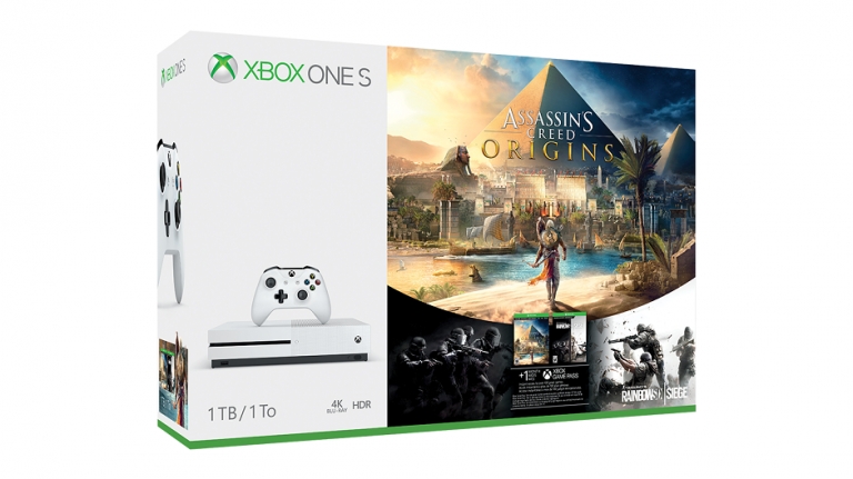 Rainbow Six Siege, Xbox One S, بازی Assassin's Creed: Origins, پی سی گیمینگ (PC Gaming), شرکت مایکروسافت (Microsoft), کنسول PlayStation 4, کنسول Xbox One