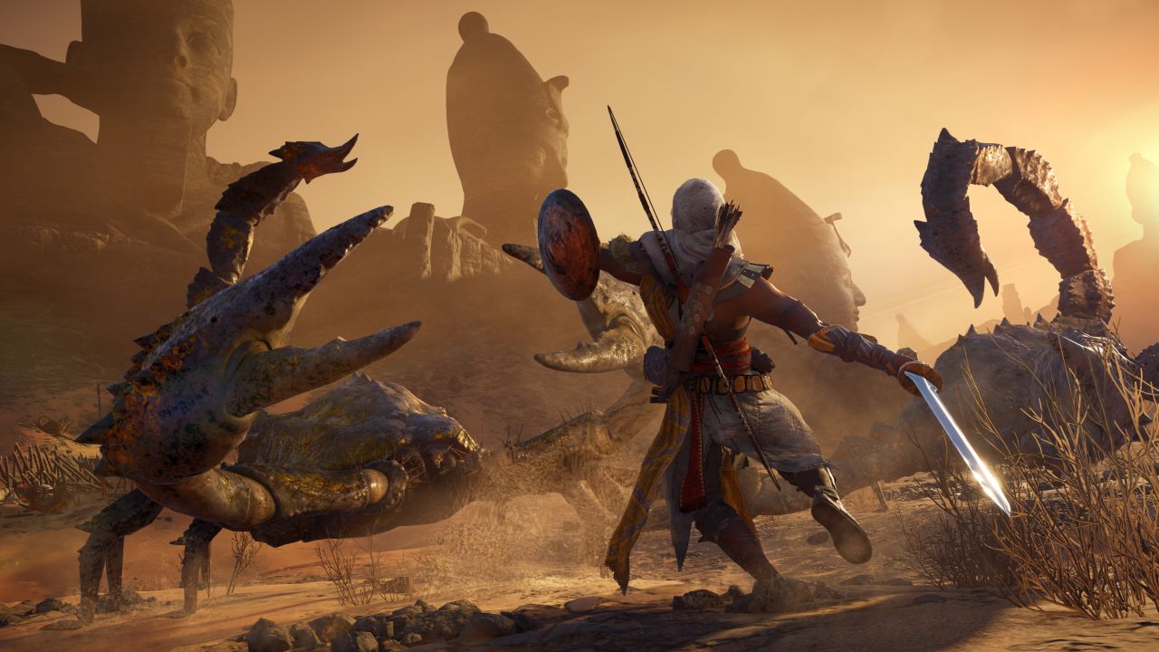بازی Assassin's Creed: Origins, پی سی گیمینگ (PC Gaming), کنسول Xbox One X