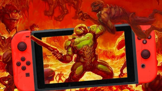 id software, بازی دووم (Doom), پی سی گیمینگ (PC Gaming), شرکت بتسدا (Bethesda Softworks), کنسول PlayStation 4, کنسول Xbox One, کنسول نینتندو سوییچ (Nintendo Switch)
