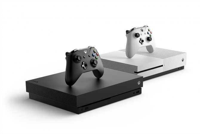 Xbox Live, شرکت مایکروسافت (Microsoft), کنسول Xbox One, کنسول Xbox One X