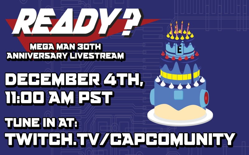 تاریخ برگزاری جشن سالگرد مجموعه Mega Man اعلام شد