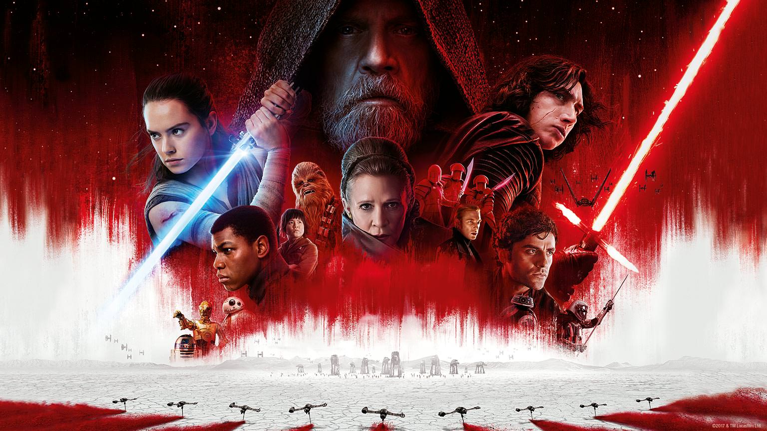 فروش جهانی فیلم Star Wars: The Last Jedi به ۸۴۴ میلیون دلار رسید