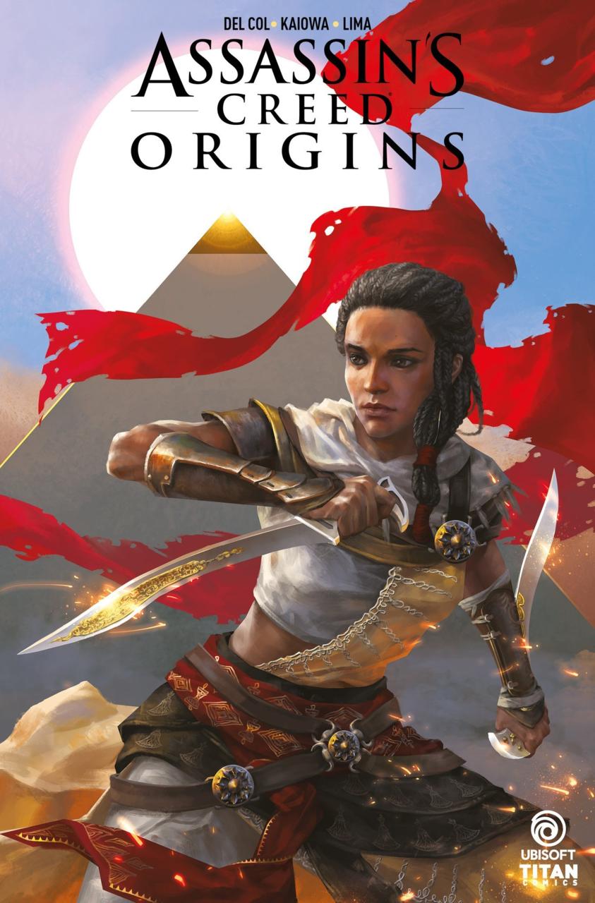 کمیک‌ Assassin’s Creed Origins همراه تعداد زیادی تصاویر هنری معرفی شد