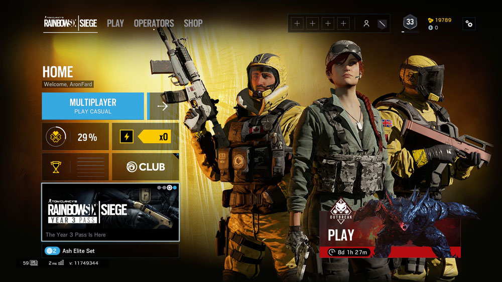 Rainbow Six Siege, پی سی گیمینگ (PC Gaming), شرکت یوبی سافت (Ubisoft)