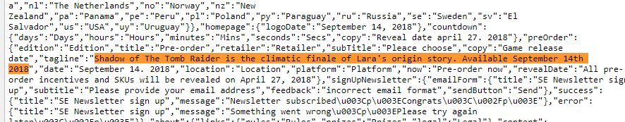 Tomb Raider, شرکت Square Enix