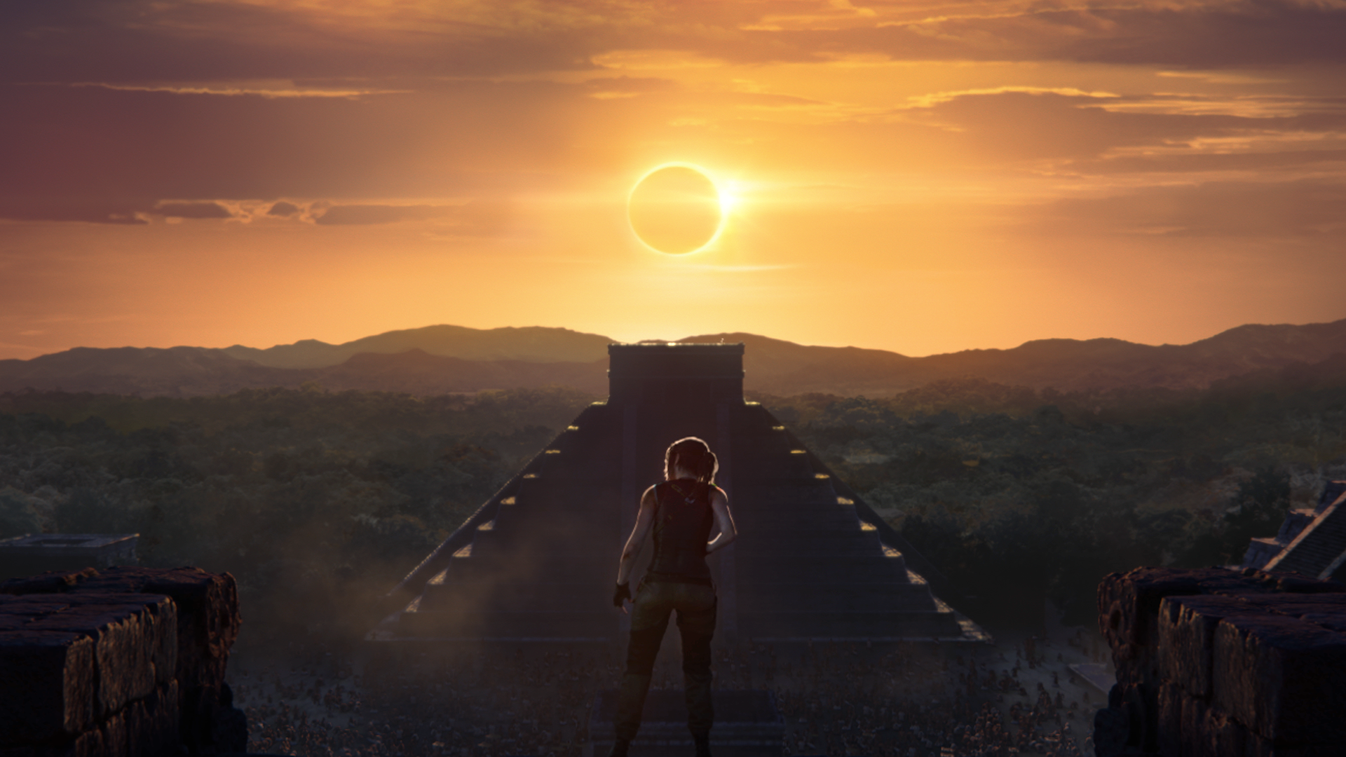 تصویر هنری جدید بازی Shadow of the Tomb Raider لارا کرافت را خونین نشان می‌دهد