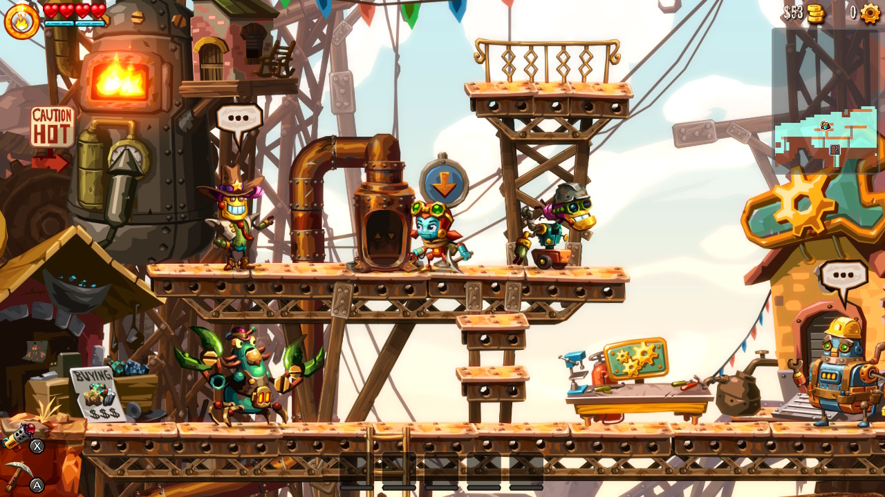 SteamWorld Dig 2, کنسول نینتندو سوییچ (Nintendo Switch)