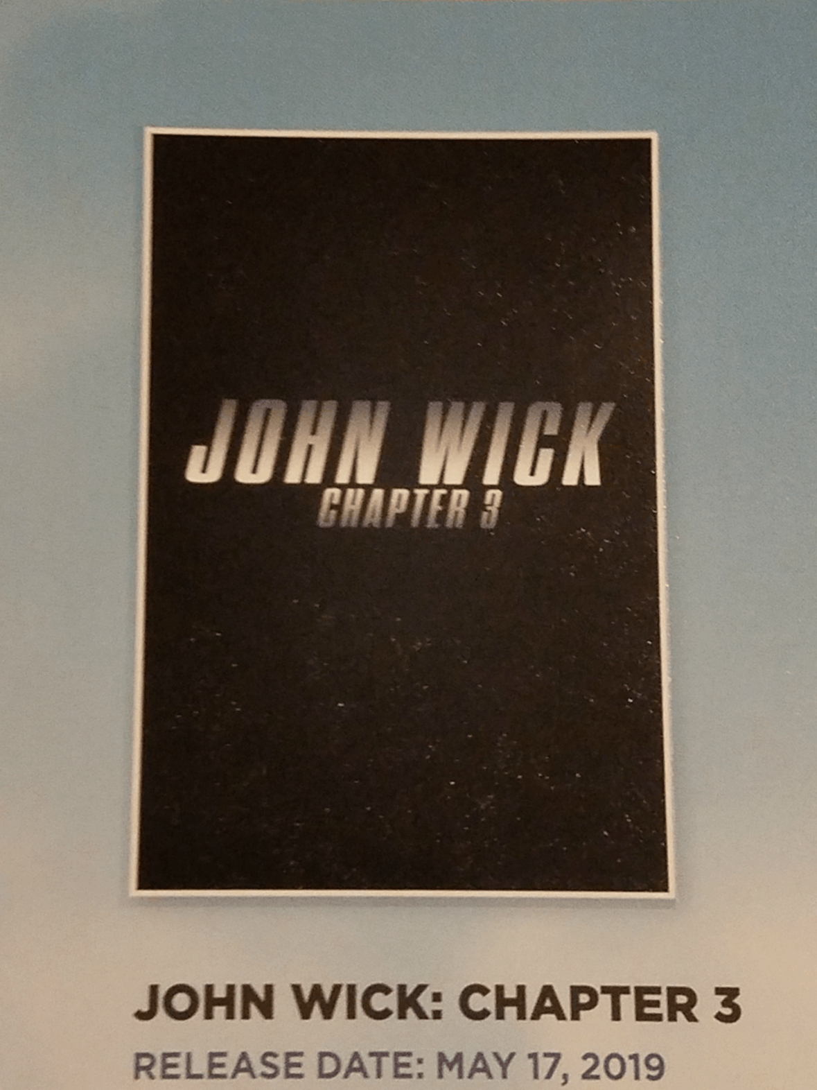 John Wick, John Wick: Chapter 3, Keanu Reeves