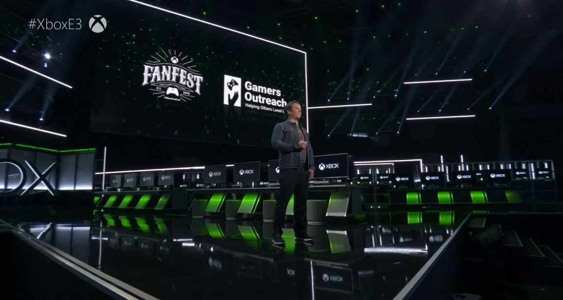 Compulsion Games, Devil May Cry 5, E3 2018, Forza Horizon 4, Gears 5, Halo Infinite, Ninja Theory, PlayGround Games, The Initiative, Undead Labs, Xbox Game Pass, اکس باکس (Xbox), بازی Cuphead, بازی Gears of War, بازی بازی فال اوت ۷۶ (Fallout 76), بازی سایبرپانک ۲۰۷۷ (Cyberpunk 2077), بازی فرزندان مورتا (Children of Morta), پی سی گیمینگ (PC Gaming), شرکت مایکروسافت (Microsoft), کنسول Xbox One X