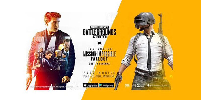 همکاری بازی PUBG Mobile و فیلم Mission: Impossible Fallout