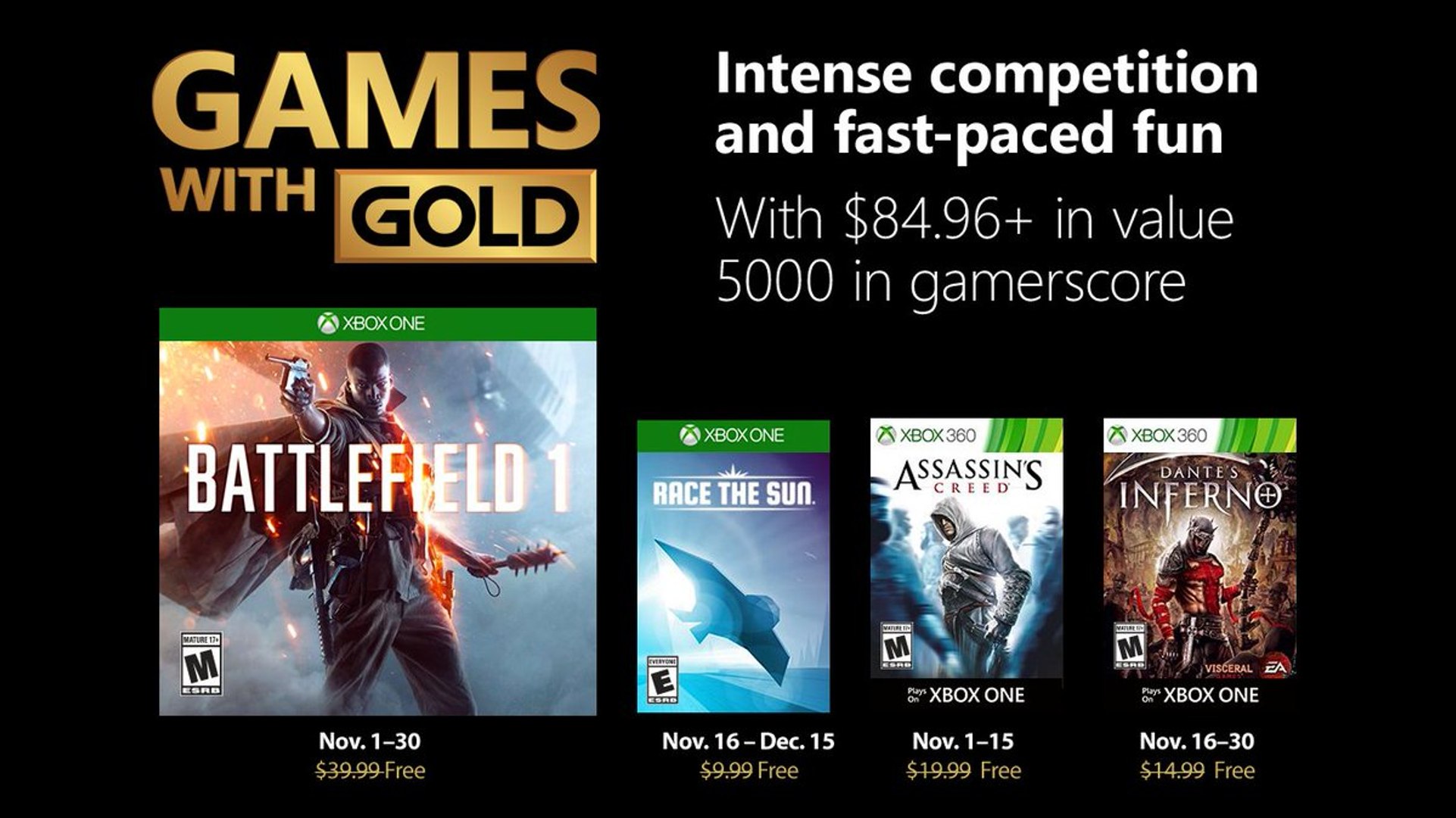 سرویس Xbox Games With Gold