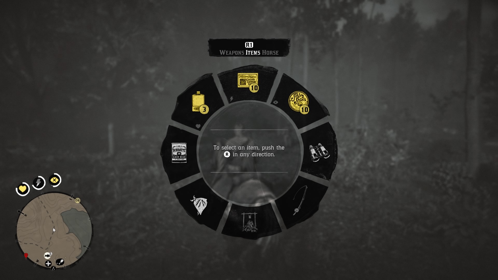 کوله پشتی و Inventory بازی Red Dead Redemption 2 | بررسی بازی رد دد ریدمپشن ۲