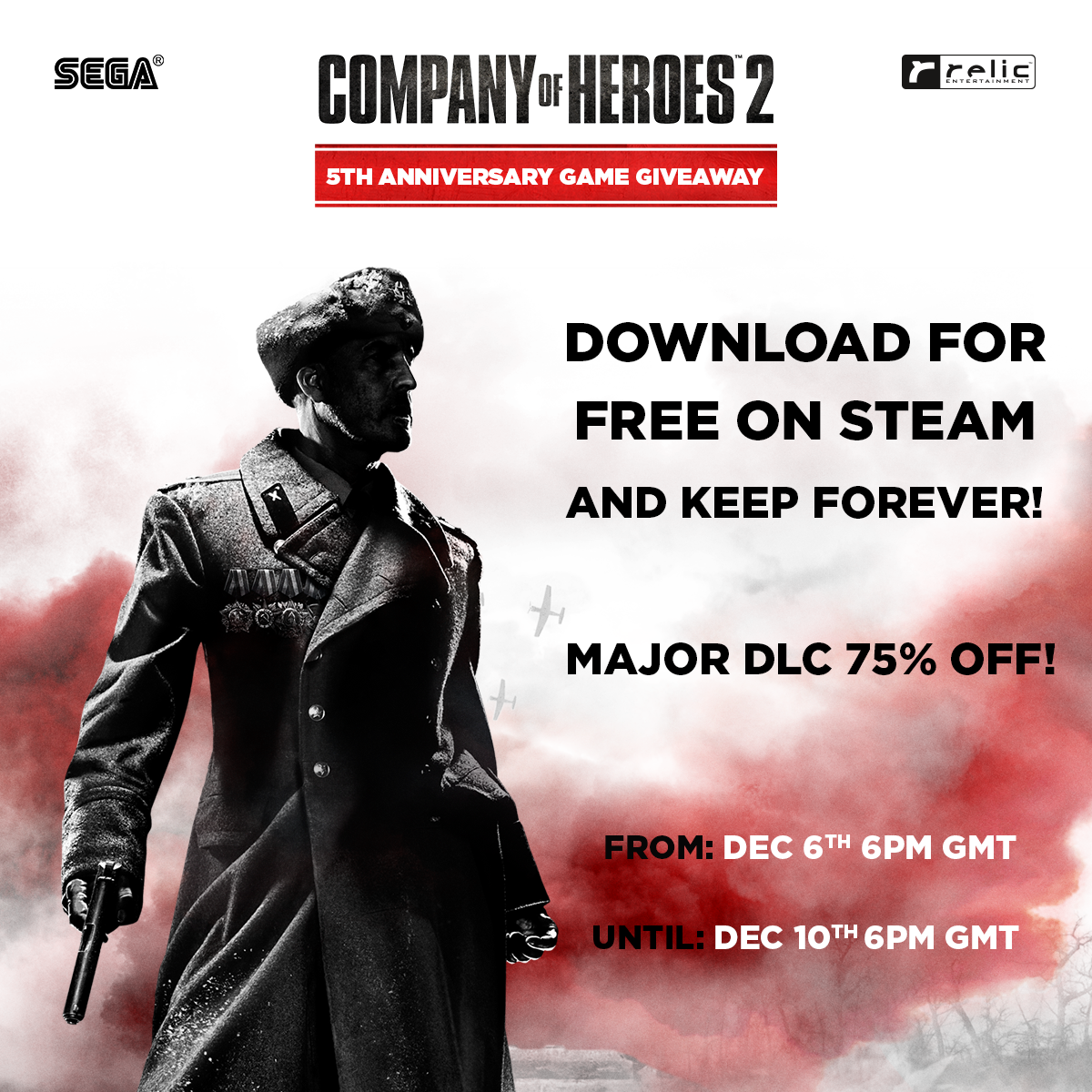 Company Of Heroes 2, relic entertainment, پی سی گیمینگ (PC Gaming)