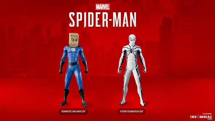 Fantastic Four, insomniac games, Marvel's Spider-Man