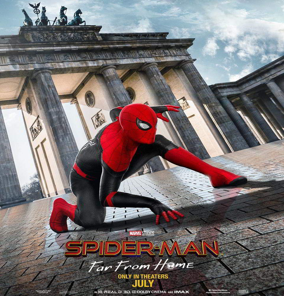 نمایش لباس جدید در پوستر فیلم Spider-Man: Far From Home