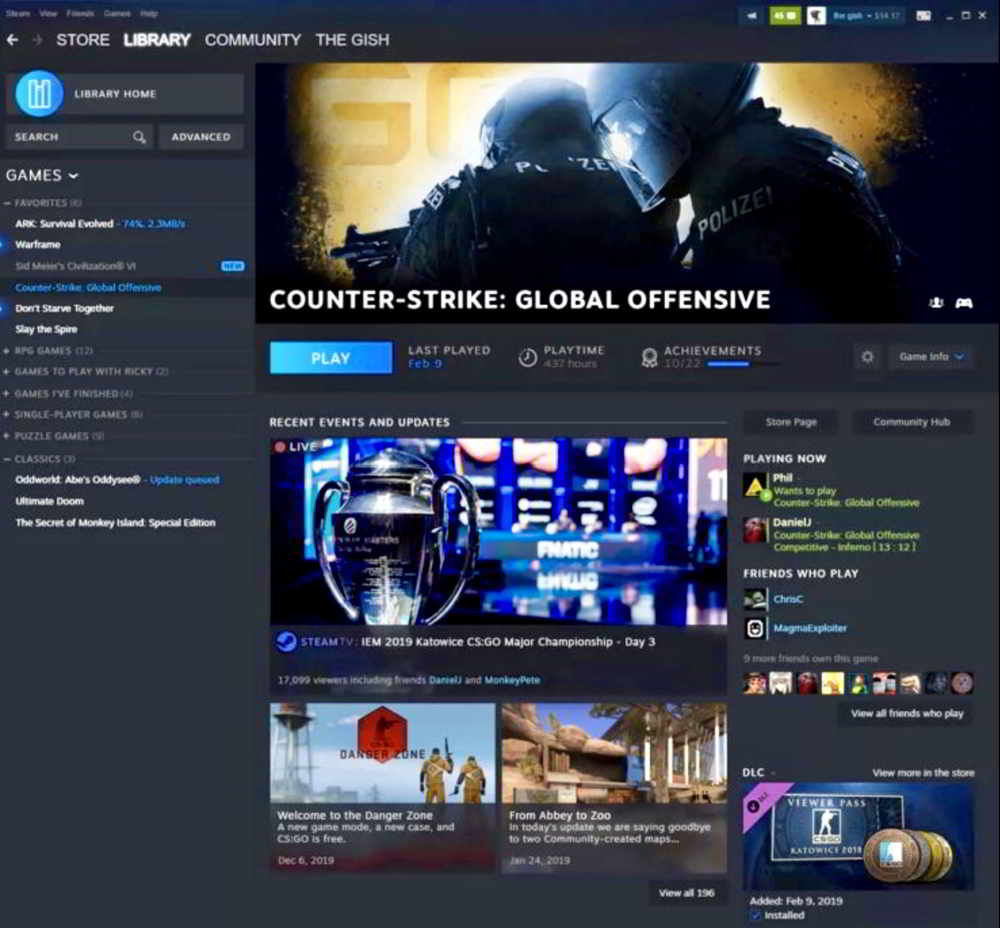 پی سی گیمینگ (PC Gaming), شرکت والو (Valve), فروشگاه استیم (Steam)