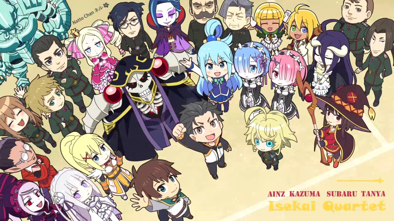 معرفی انیمه 2020: Isekai Quartet