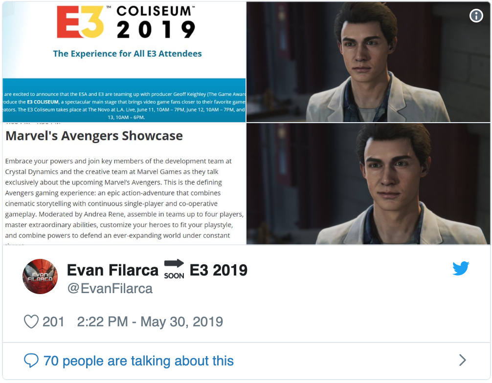 اونجرز (Avengers), شرکت Square Enix, شرکت مارول (Marvel Entertainment)