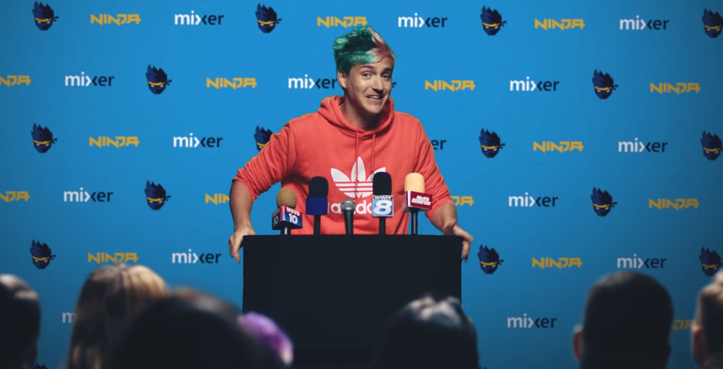 نینجا در روز اولش نیم میلیون دنبال‌کننده در Mixer بدست آورد - دنیای بازی