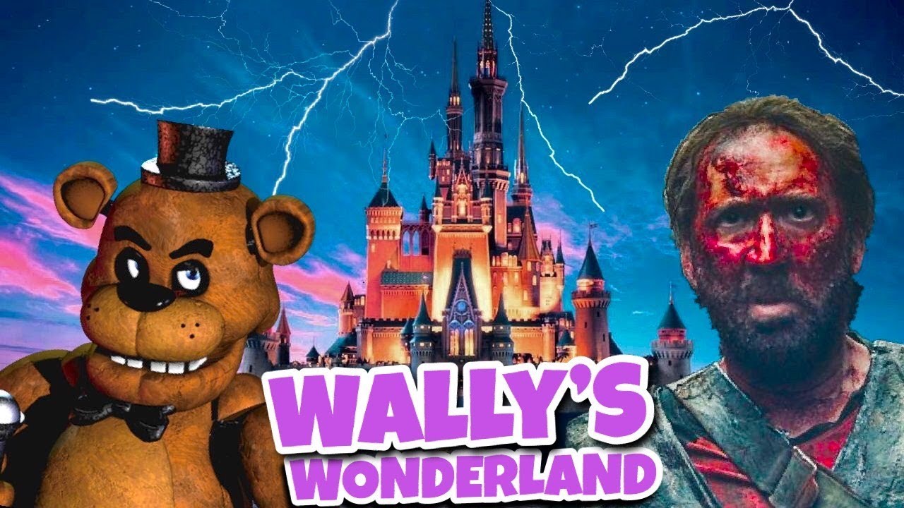 اولین تصویر رسمی فیلم Wally’s Wonderland نیکلاس کیج را نشان می‌دهد