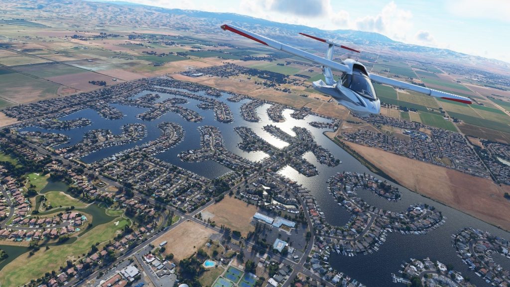 عنوان Microsoft Flight Simulator