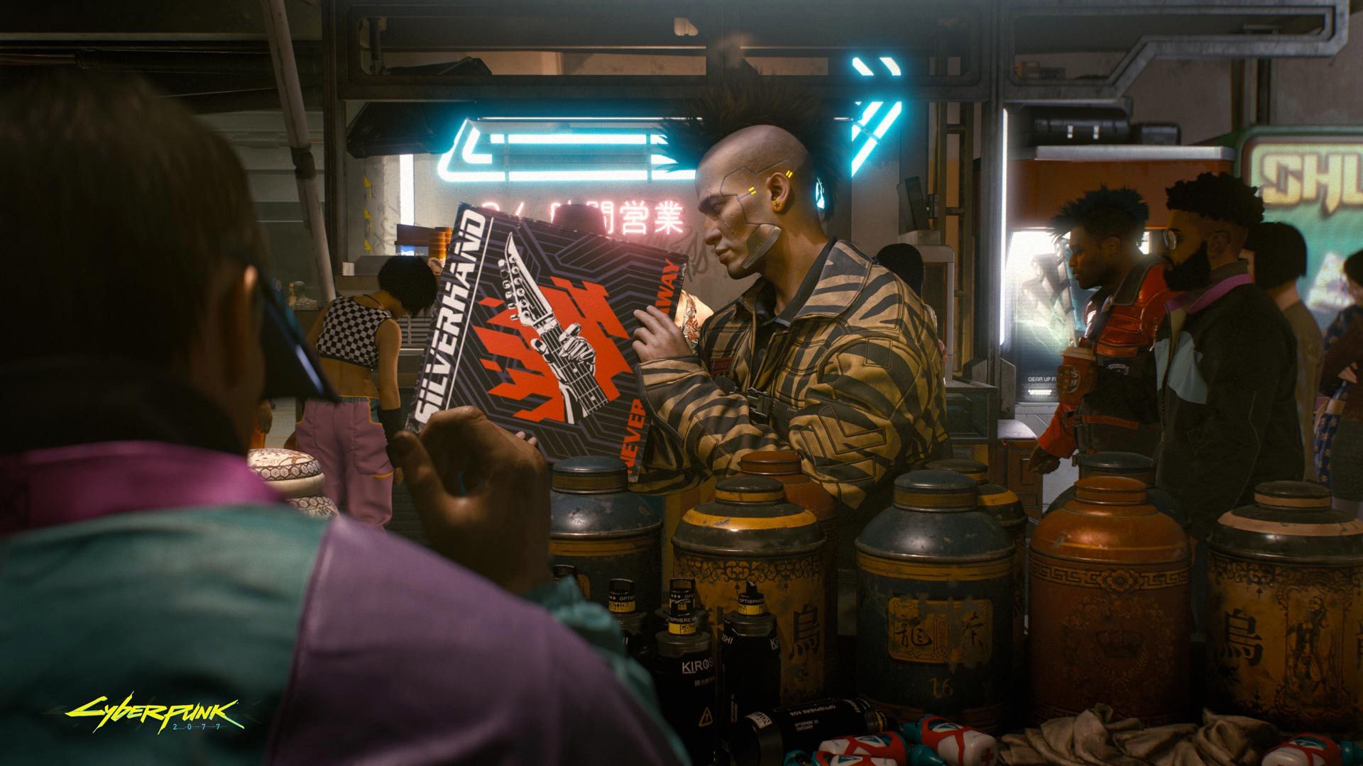 تصاویر با کیفیت بازی Cyberpunk 2077