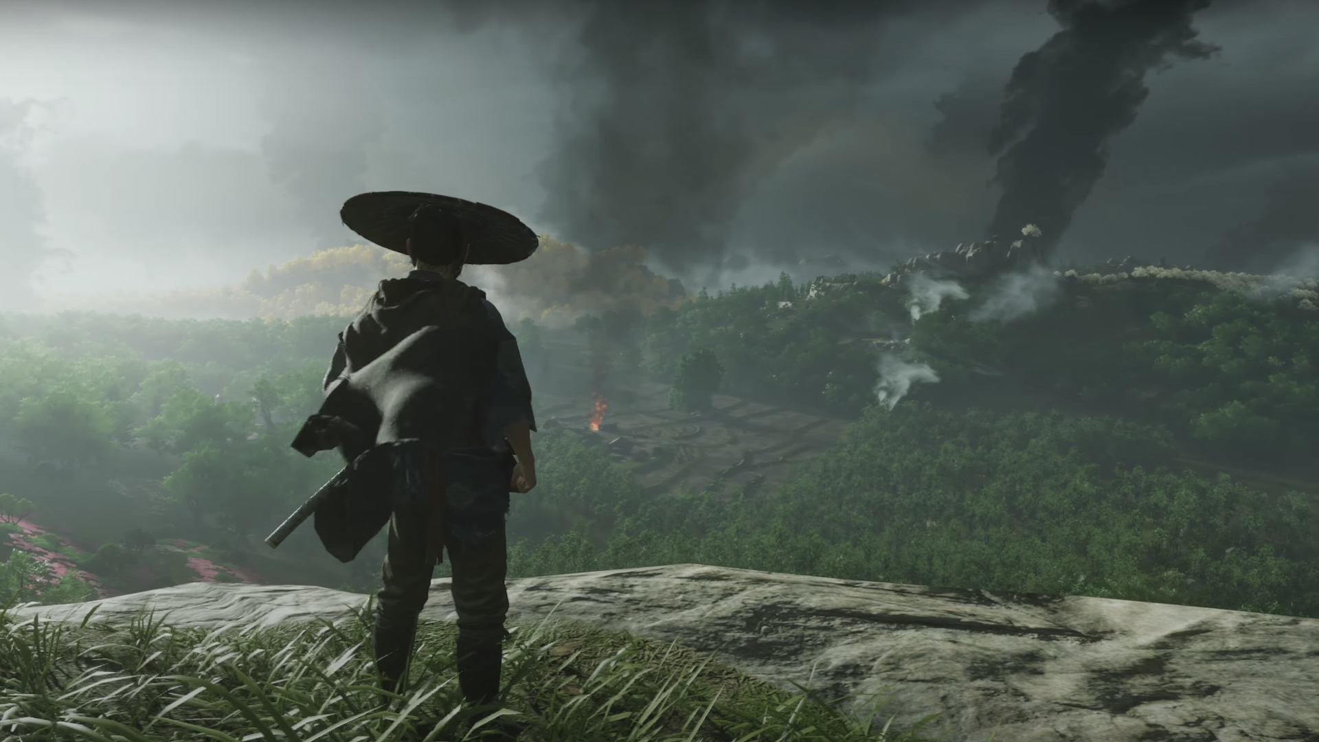 سونی تصویری از منو شروع بازی Ghost Of Tsushima منتشر کرد