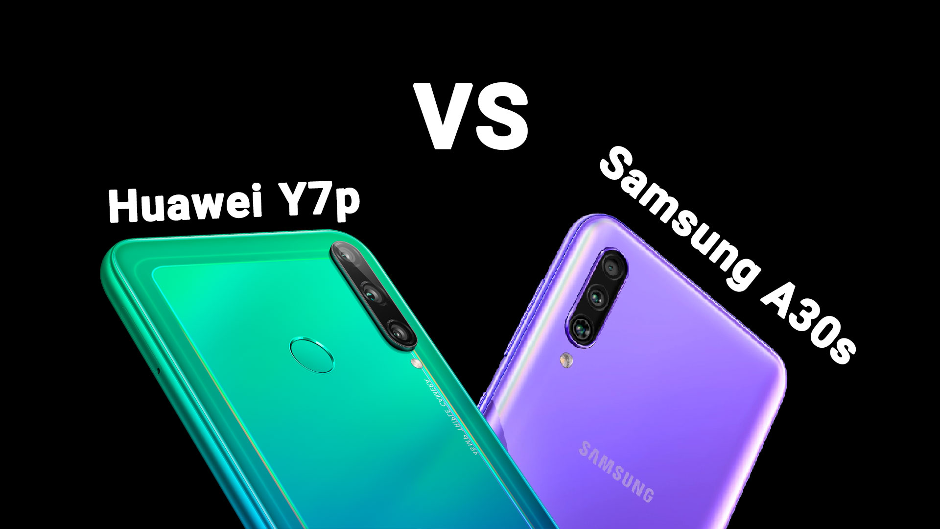 مقایسه‌ی گوشی Huawei Y7p با Samsung A30s