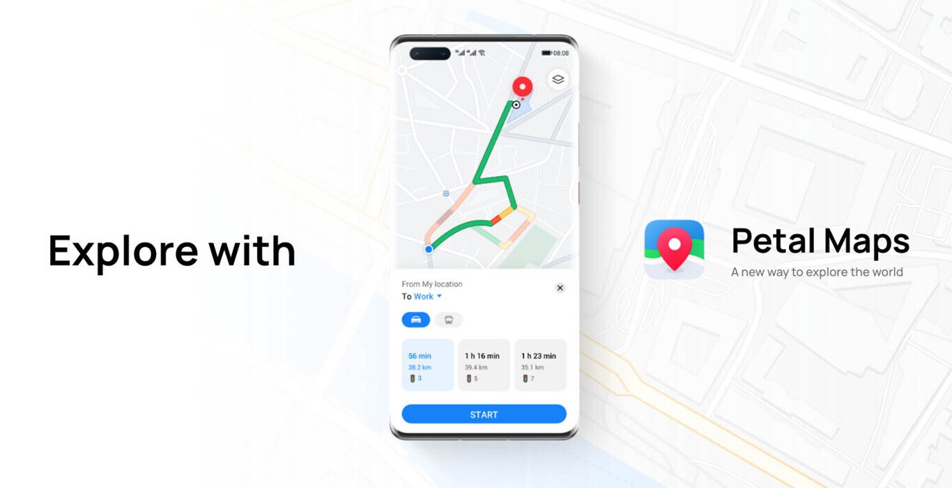 Petal Maps هوآوی