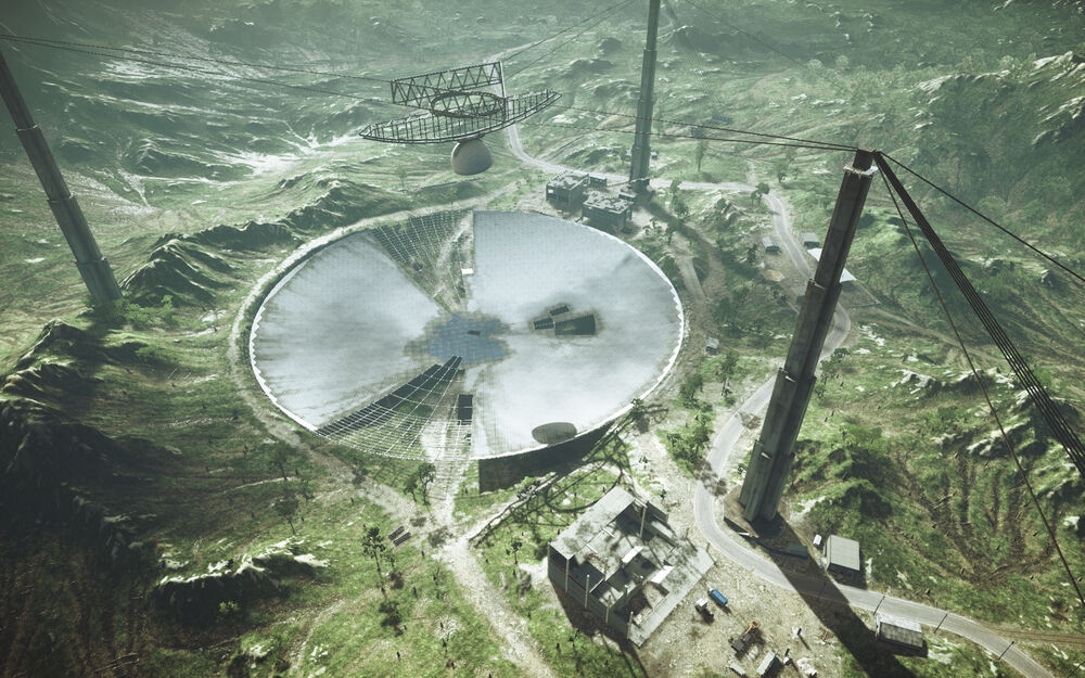 رصدخانه Arecibo که منبع الهام یکی از نقشه‌های معروف بازی Battlefield 4 بود، تخریب شد