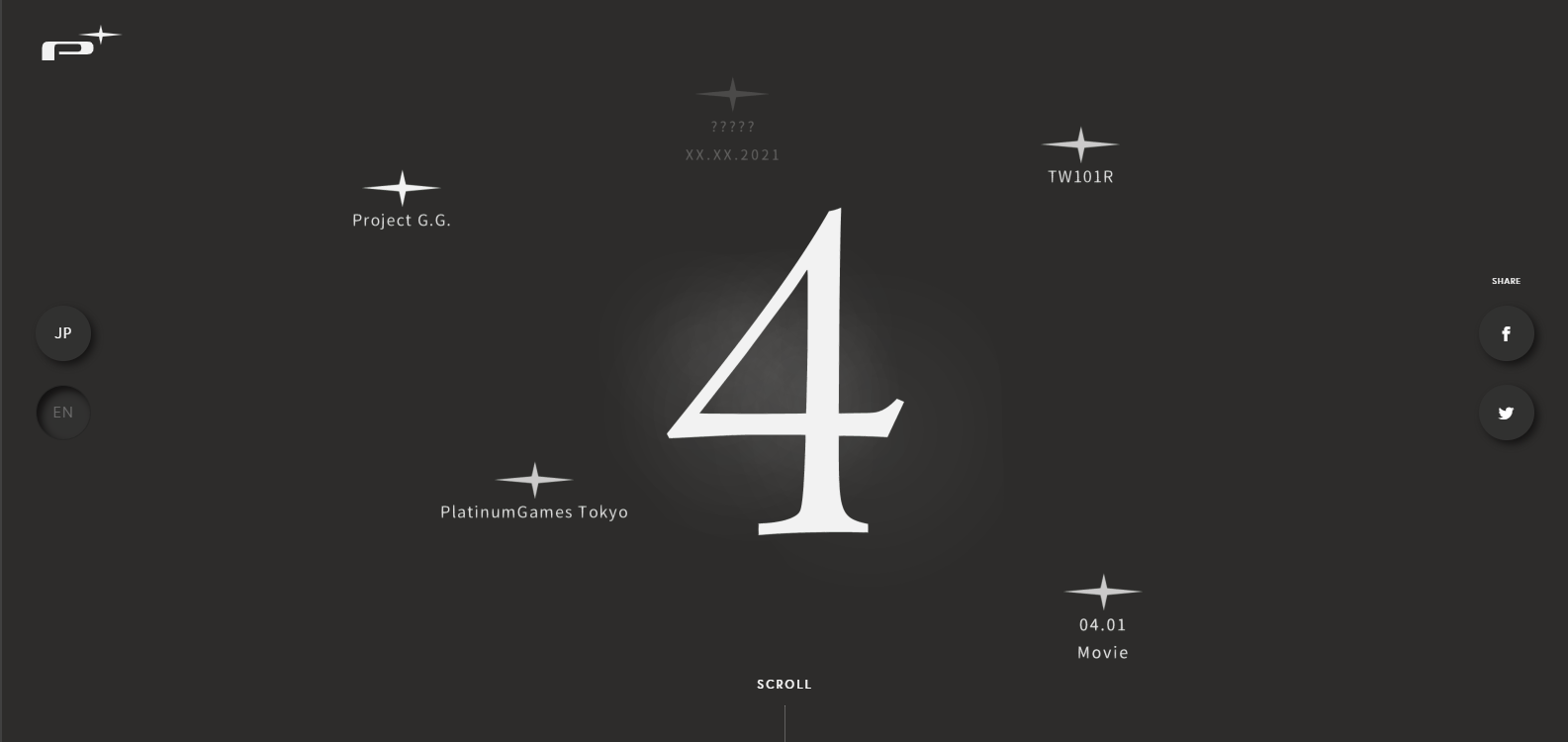 نمایی از سایت استودیو PlatinumGames